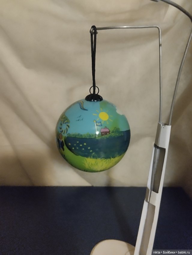 Елочная игрушка Шар — Винтажные куклы и игрушки детства (фото 5)