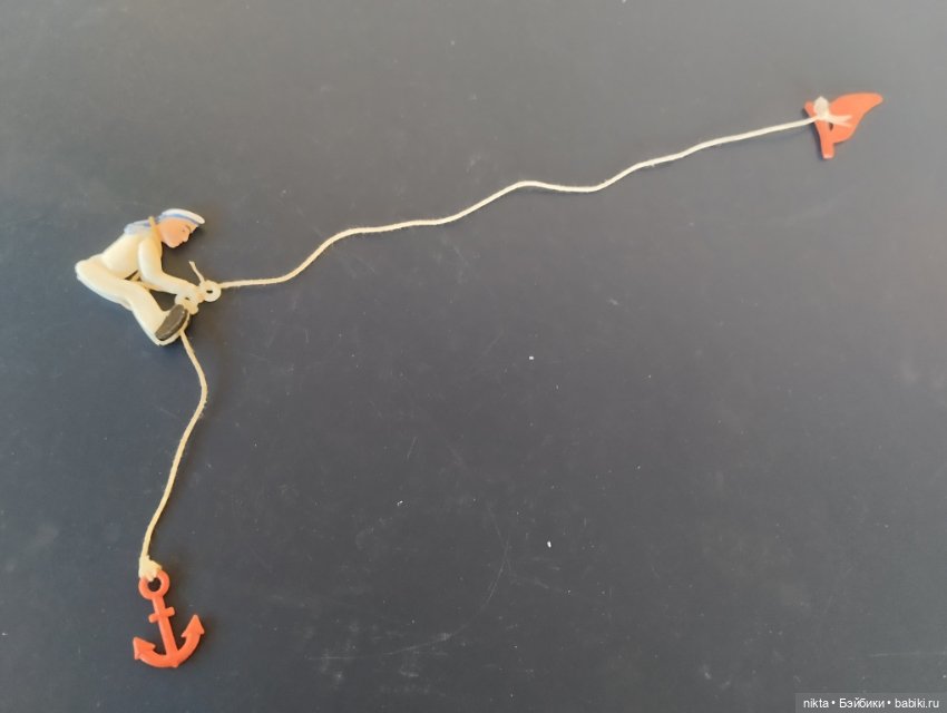 Игрушка СССР Моряк на канате (фото 4)
