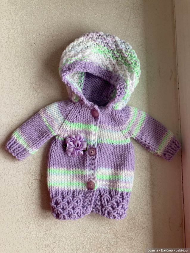 Вязанная одежда для кукол