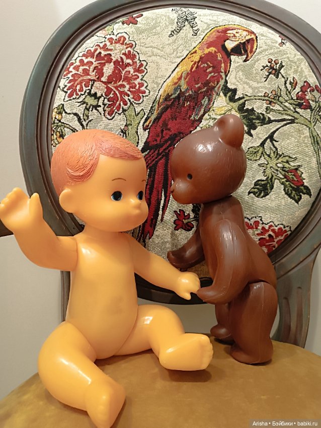 Большой пупс колкий пластик (фото 7)