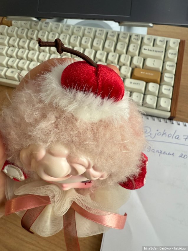 Pop Mart Skullpanda Кексик с вишней (фото 3)