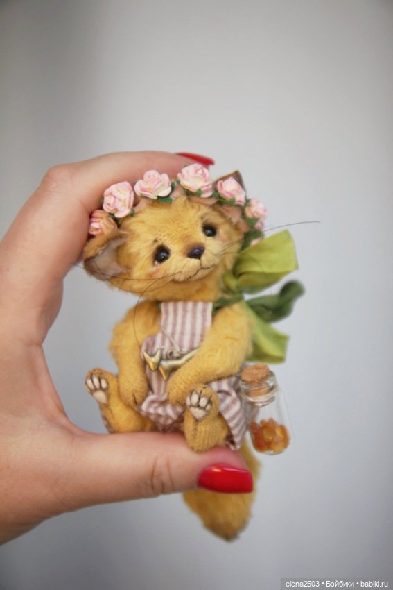 Лисенок Амбер — Авторские игрушки