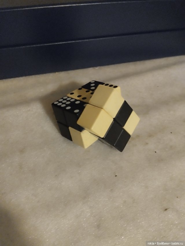 Головоломка СССР Домино, кубики (фото 6)