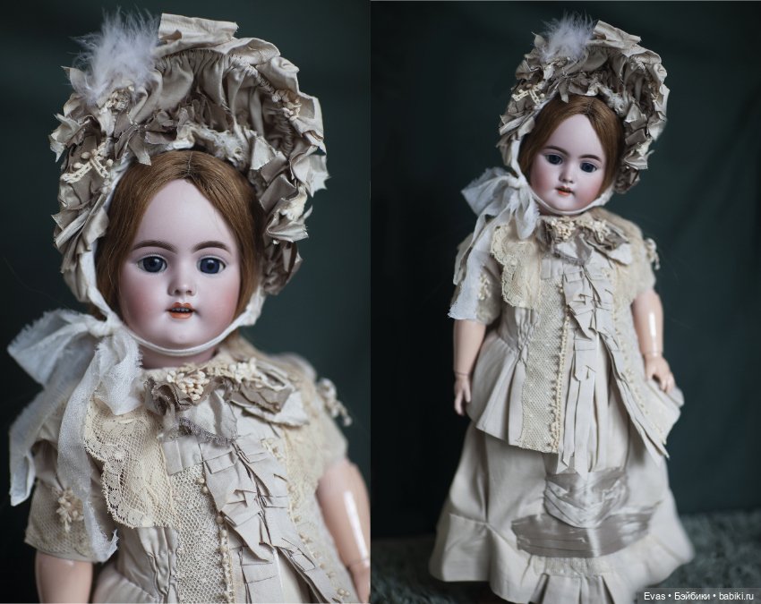Наряд для антикварной куклы (фото 4)
