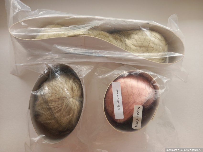 Парик розовый LUTS на МСД (7-8 дюймов) (фото 5)