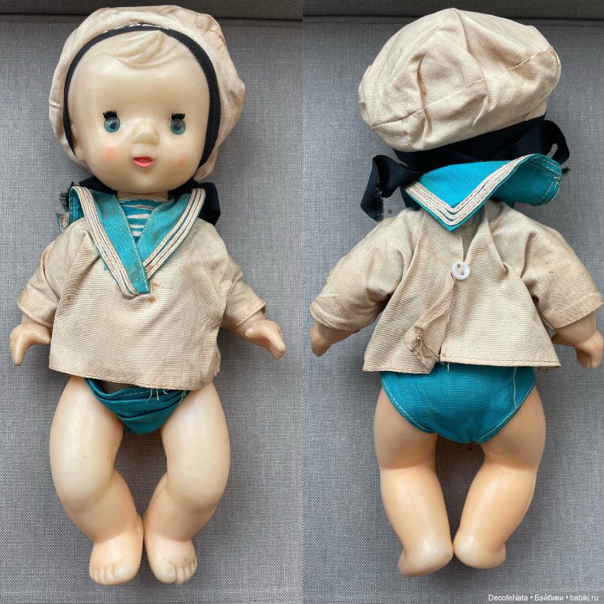 Ванечка-моряк СССР — Винтажные куклы и игрушки детства (фото 3)