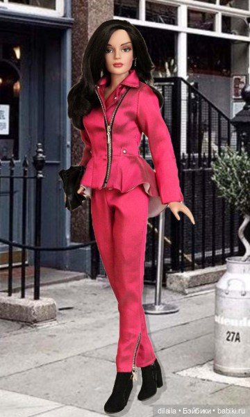 Выкройка PDF в натуральную величину / МотоСтиль, косуха, узкие брюки для кукол Тоннер Tonner 40-41см (фото 2)