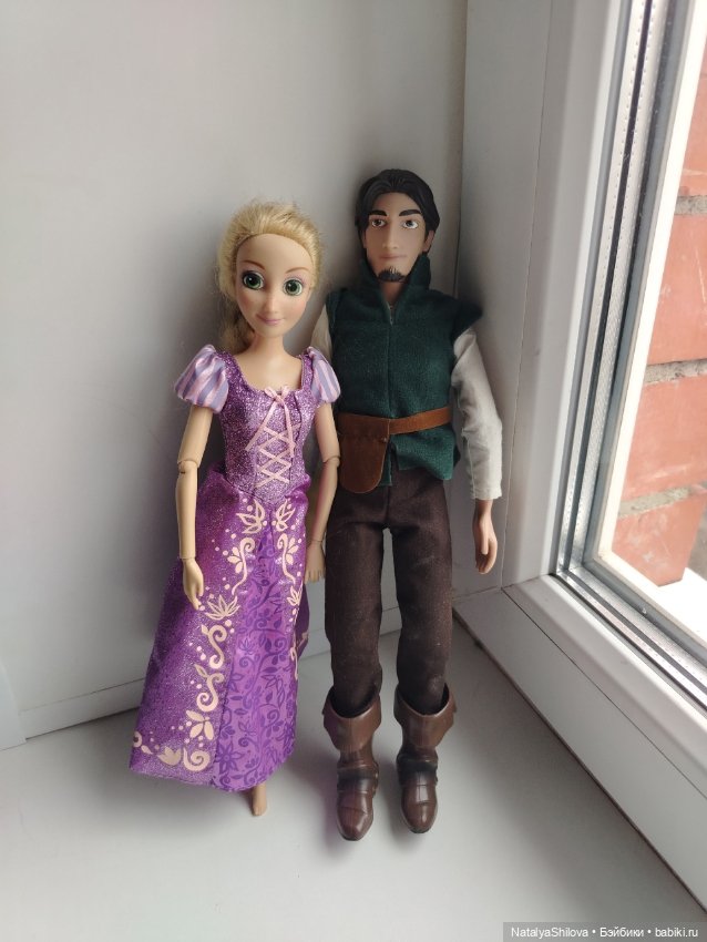 Флинн и Рапунцель Дисней — Игровые куклы