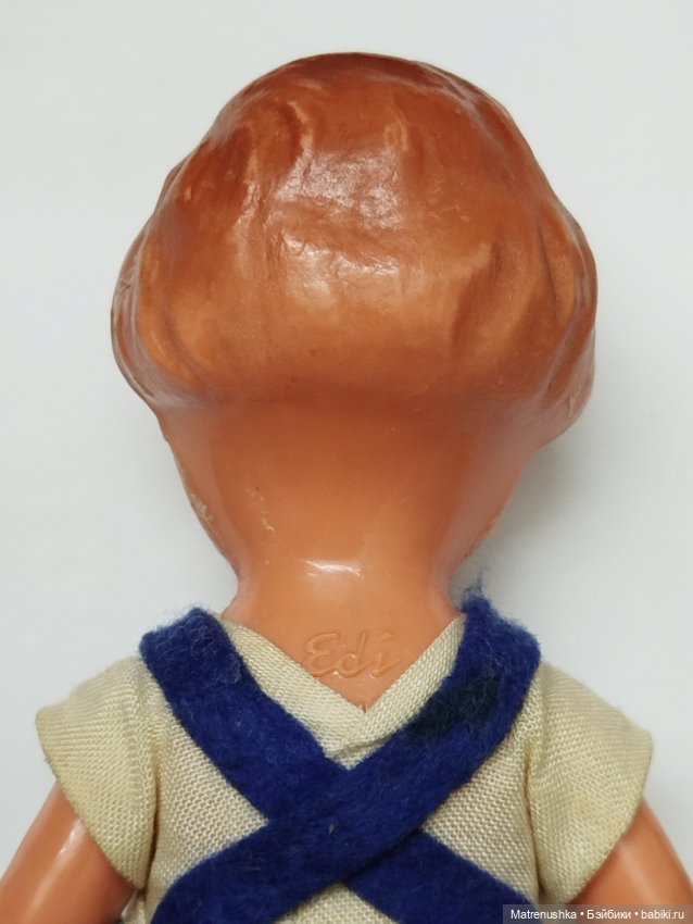 Редкий пупсик времён СССР (Германия) (фото 6)