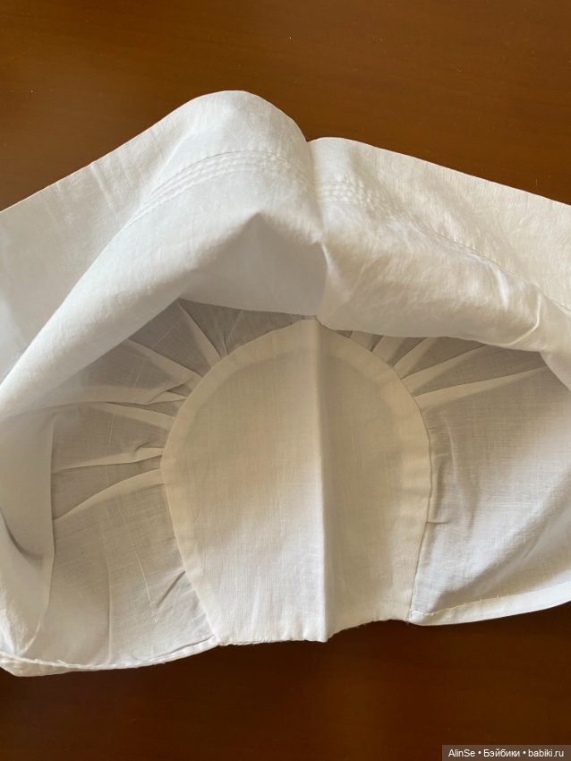 Два винтажных (антикварных) чепчика (фото 7)