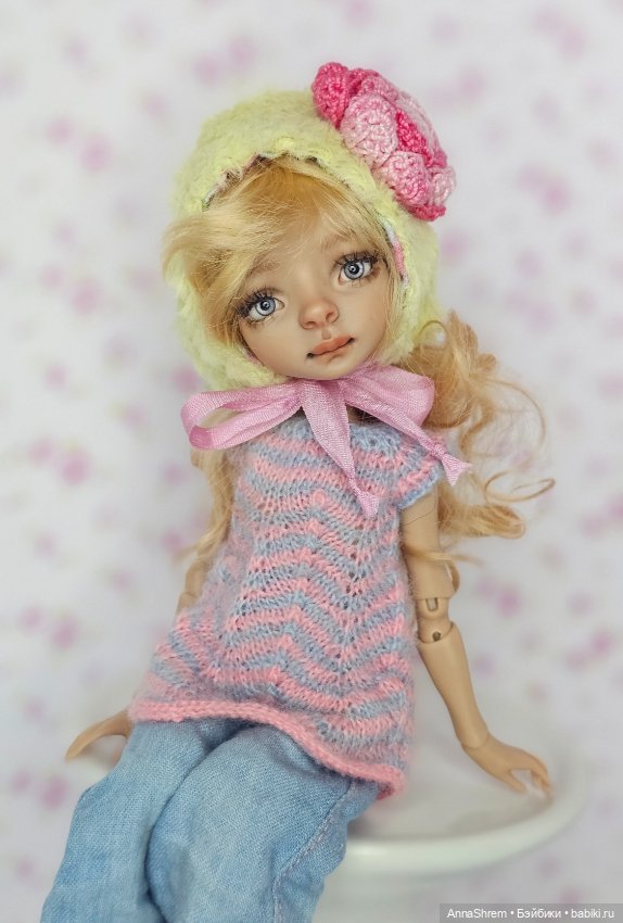 Шапочки для Жу и подобных кукол (фото 5)