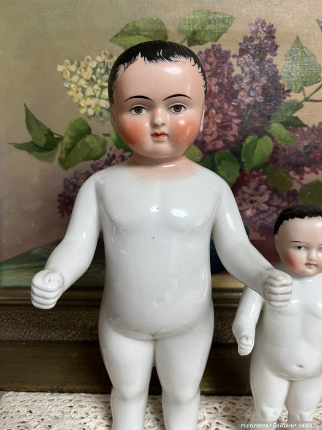 2 куклы Frozen Charlotte 1880 рост 33 и 20 см (фото 2)