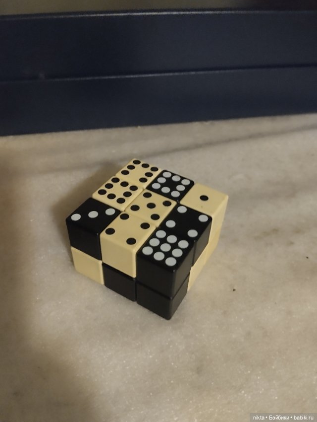 Головоломка СССР Домино, кубики (фото 3)