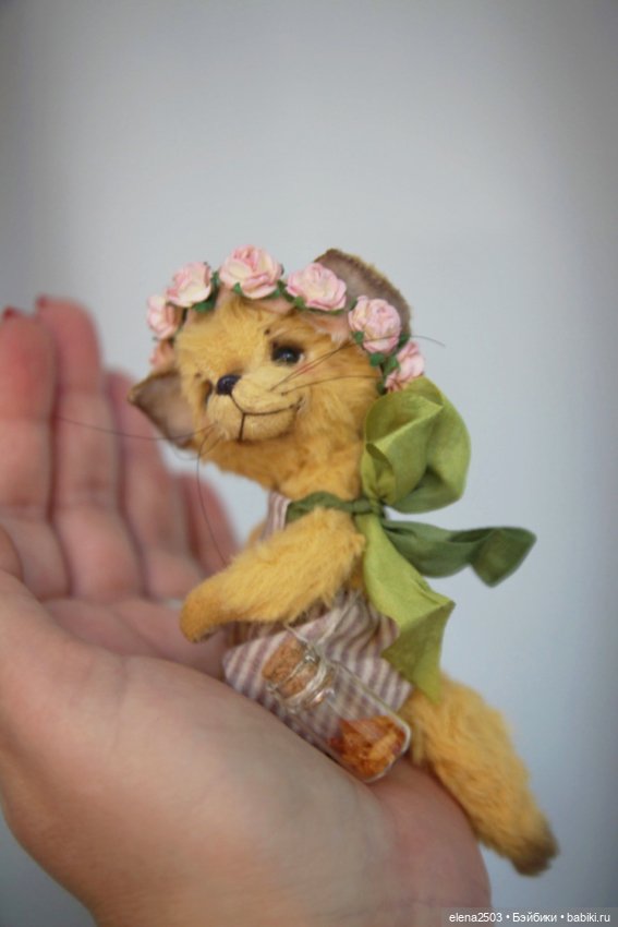Лисенок Амбер — Авторские игрушки (фото 5)