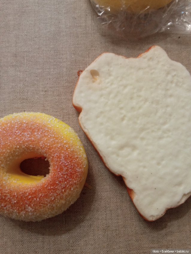 Набор выпечки для больших кукол и кукольных фотосессий