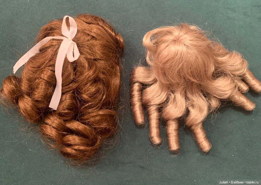 Парички для маленькой куклы (фото 4)