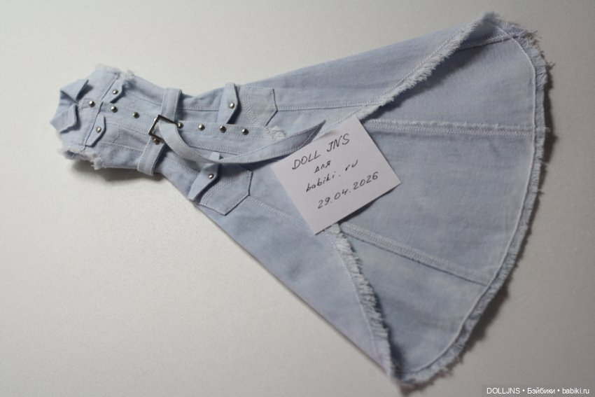 Джинсовое платье для Поппи Паркер (фото 2)