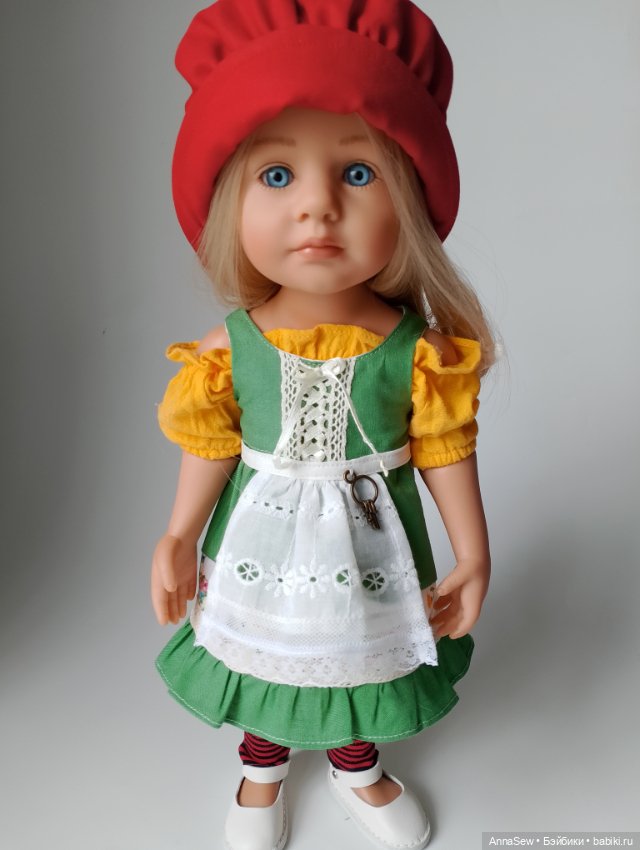 Красная шапочка комплект одежда для кукол