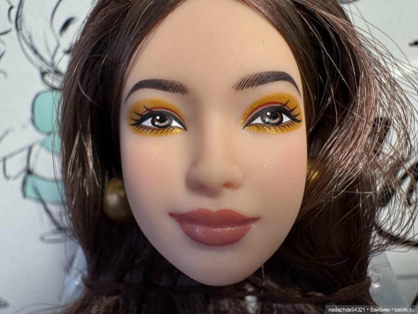 Голова Барби Базовая Модель №6 Годдес (фото 4)