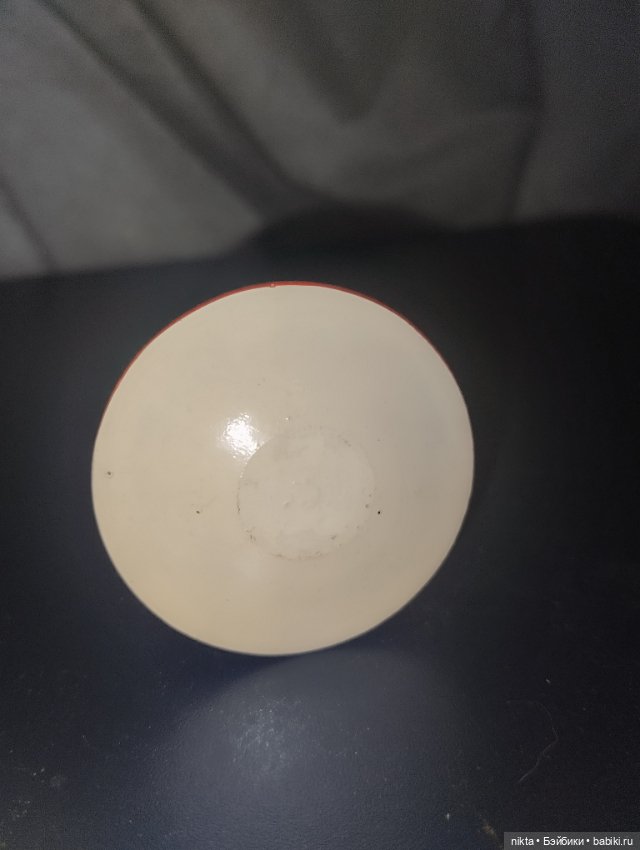 Деревянная игрушка СССР Девушка в народном костюме (фото 5)