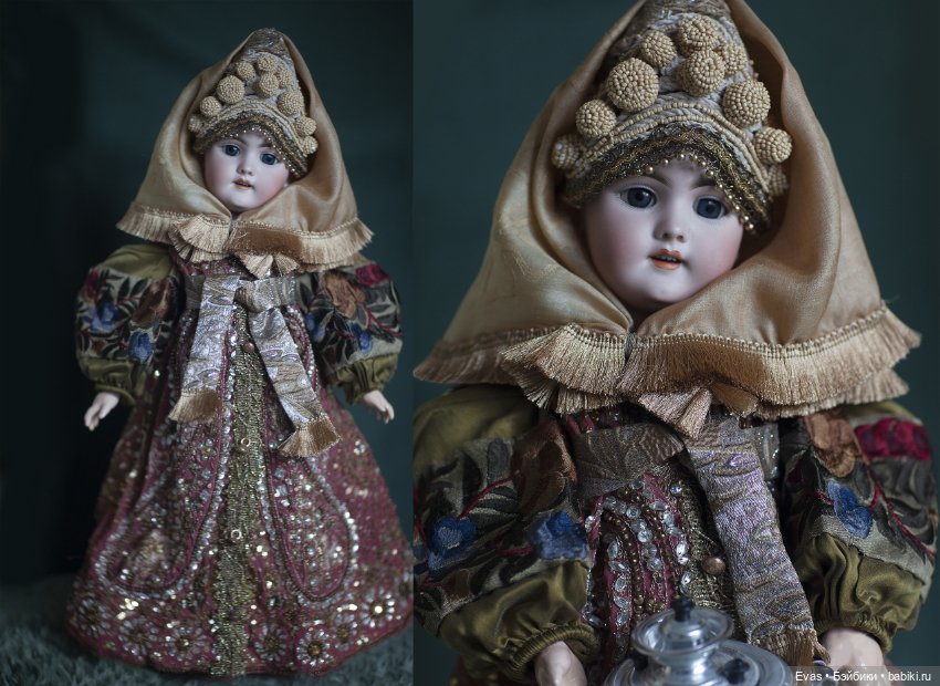 Русский костюм с Псковским шишачком (фото 3)