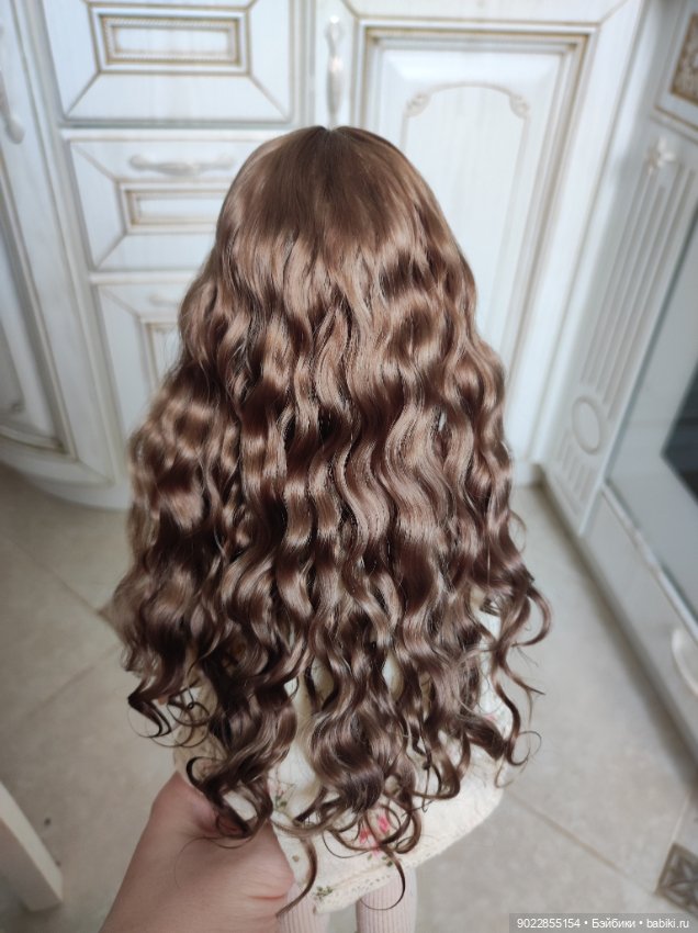 Продам очень красивый паричок из локонов козочки размер 8-9 (фото 6)