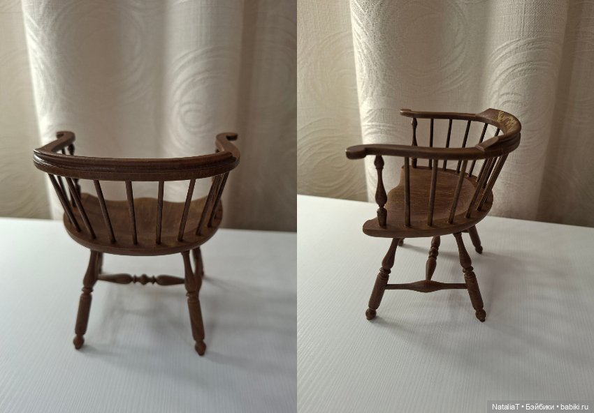 Стул для кукол 1/6 — Кукольная мебель (фото 2)