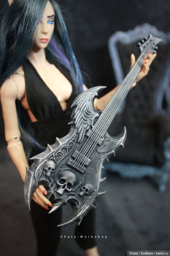 Гитары для кукол — Аксессуары для кукольных фотосессий (фото 5)