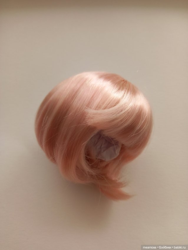 Парик розовый LUTS на МСД (7-8 дюймов) (фото 3)