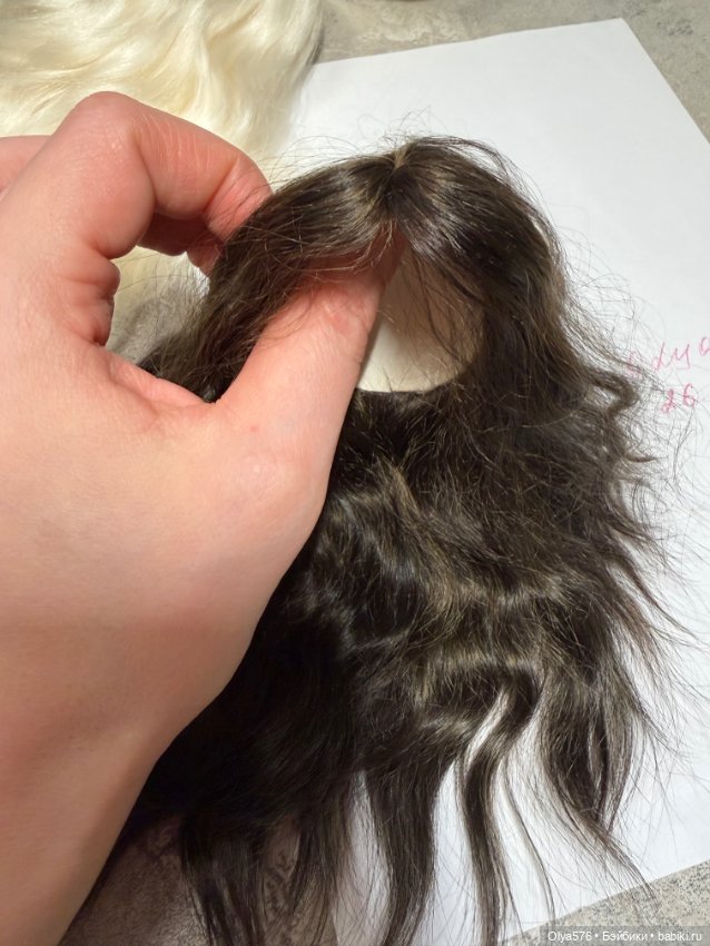 Натуральные парички для Минифи (фото 9)