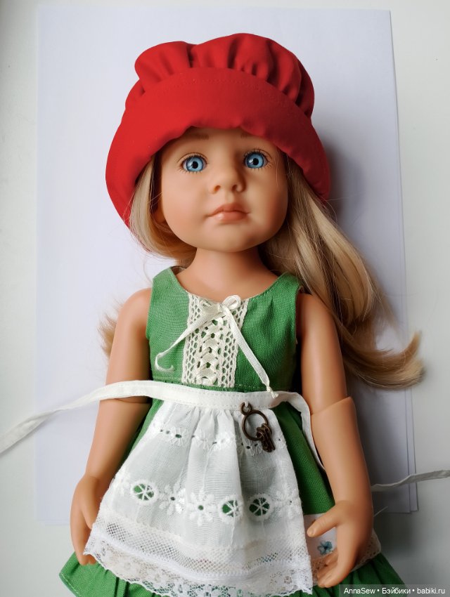 Красная шапочка комплект одежда для кукол (фото 9)