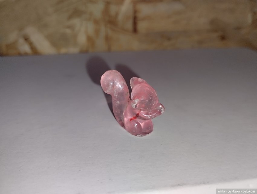 Белка Колкий пластик, прозрачный Мини (фото 2)