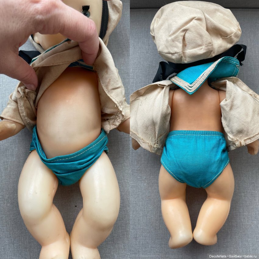 Ванечка-моряк СССР — Винтажные куклы и игрушки детства (фото 4)