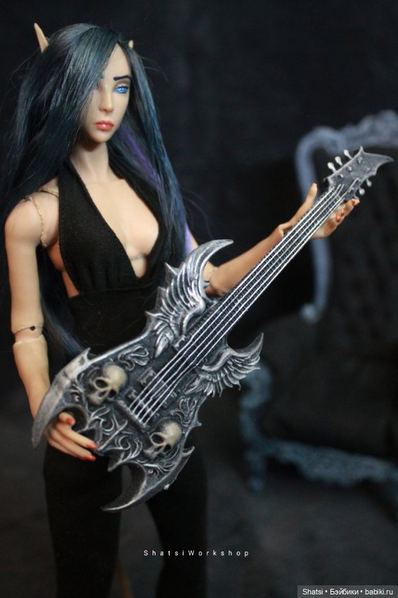 Гитары для кукол — Аксессуары для кукольных фотосессий (фото 4)