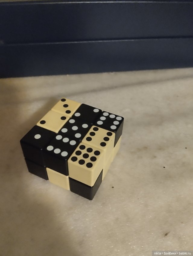 Головоломка СССР Домино, кубики (фото 2)