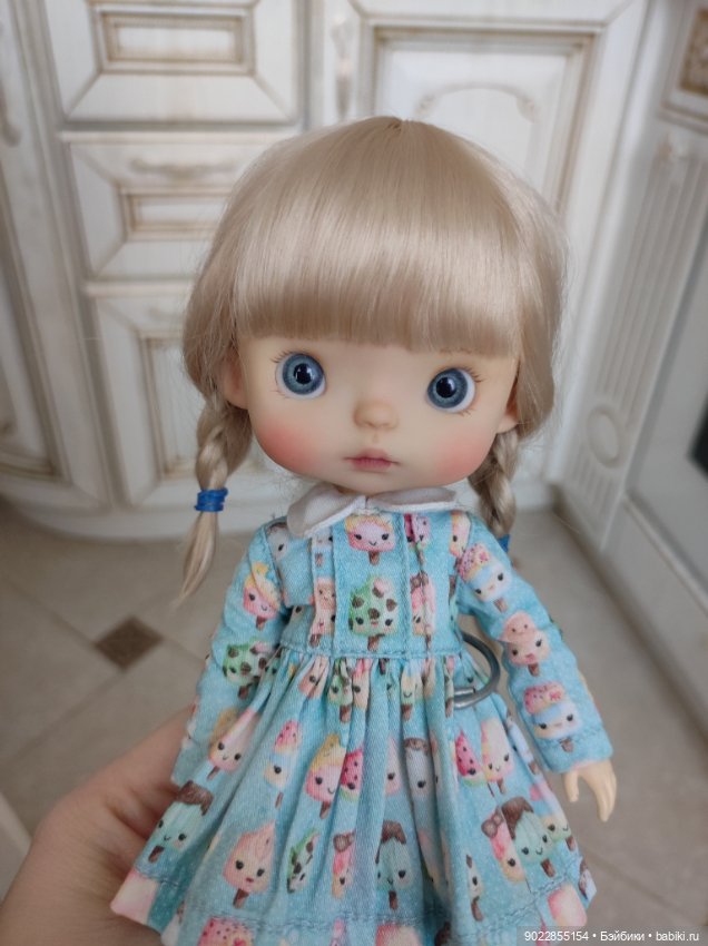 Продам очень красивый паричок из локонов козочки на Монст (фото 3)