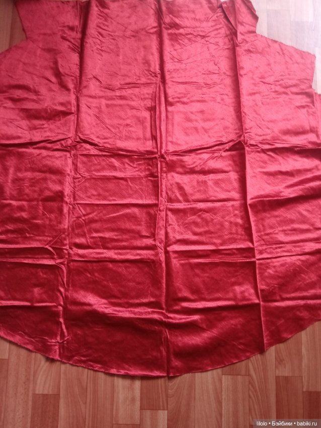 Бархат тонкий на хб основе для кукольного рукоделия