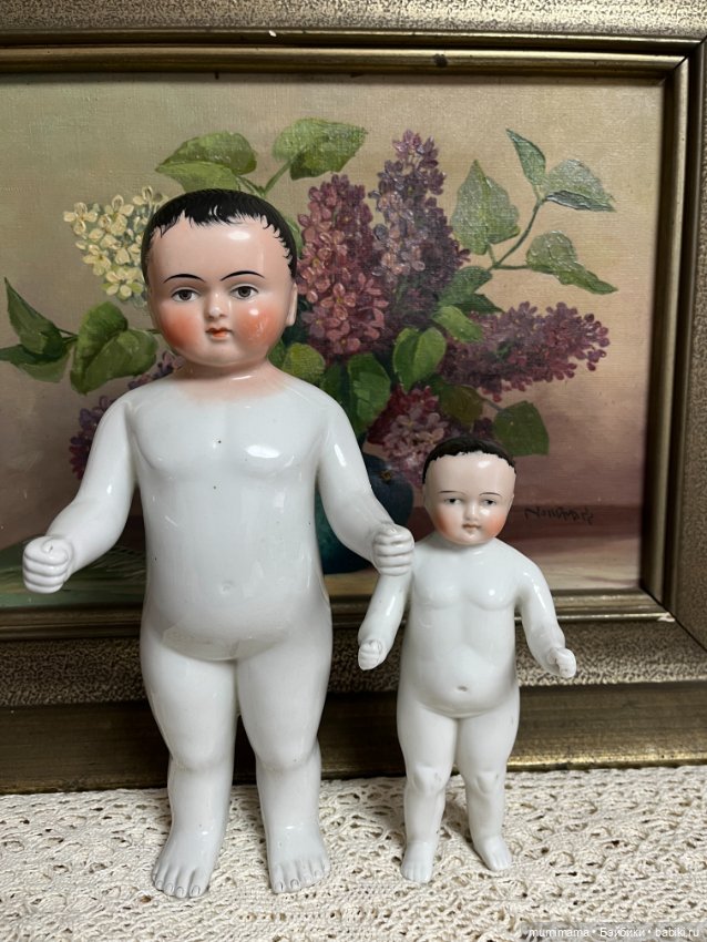 2 куклы Frozen Charlotte 1880 рост 33 и 20 см