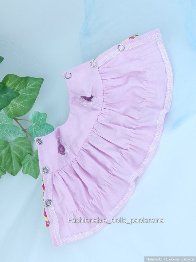 Платье для кукол Вихтель 25 см (фото 5)