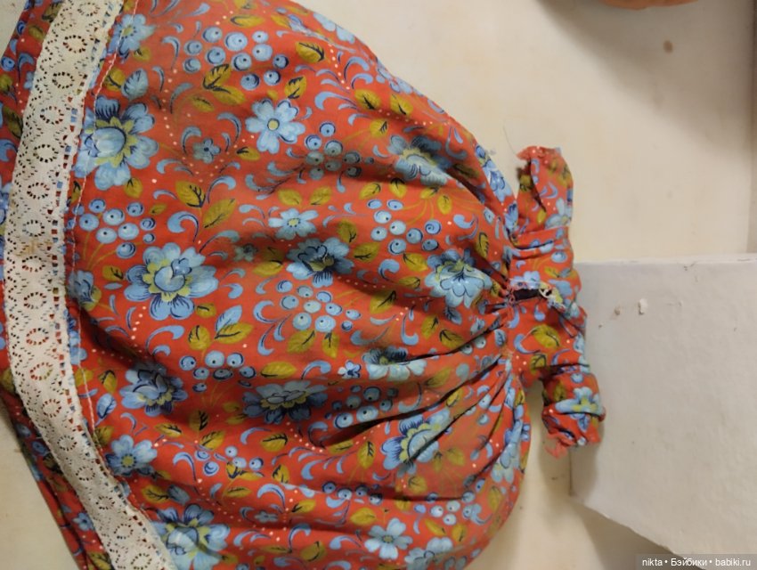 Кукла грелка СССР на восстановление (фото 8)