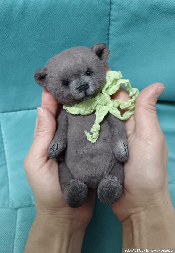 Мишка тедди ручная работа (фото 3)