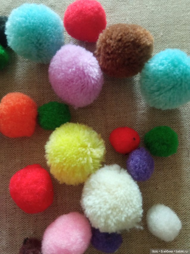 Помпоны для кукольного вязания (фото 2)