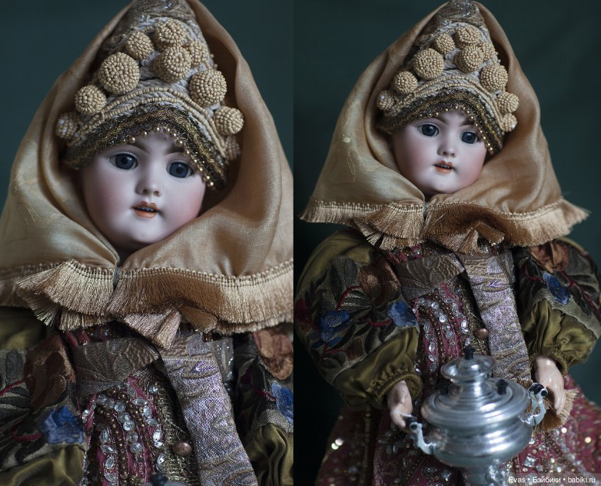 Русский костюм с Псковским шишачком