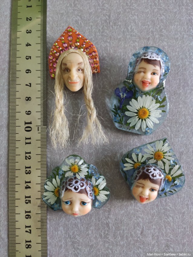 Брошки ручной работы — Авторские игрушки (фото 7)
