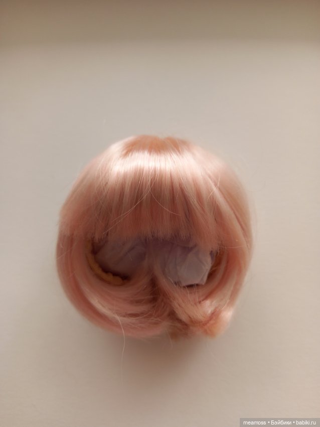 Парик розовый LUTS на МСД (7-8 дюймов) (фото 4)