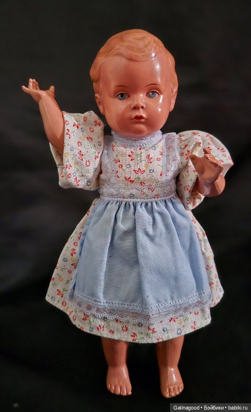 Девочка от Schildkröt — Винтажные куклы и игрушки детства (фото 3)