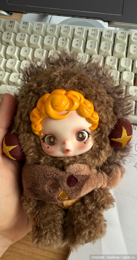 Pop mart Skullpanda жареный каштан