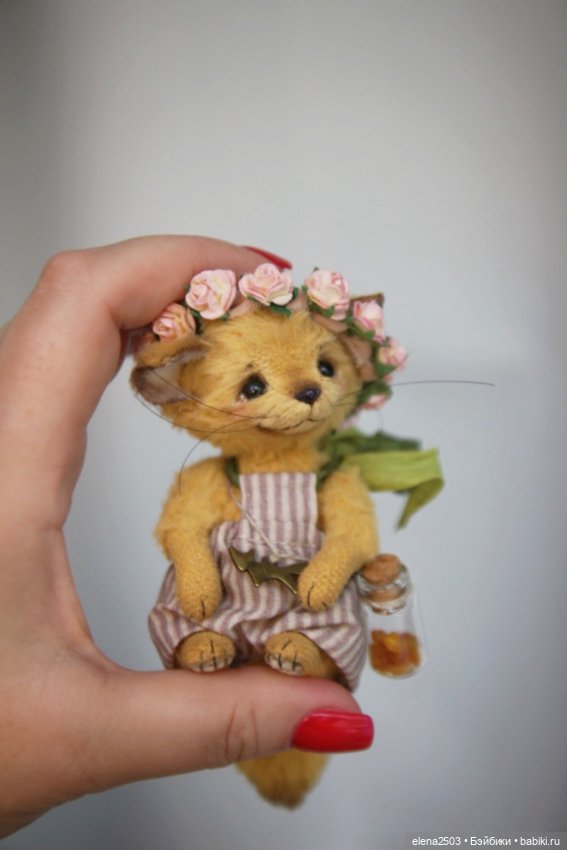 Лисенок Амбер — Авторские игрушки (фото 2)