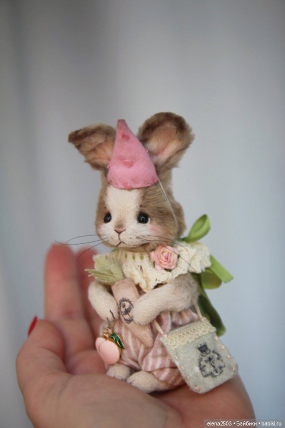 Крольчонок Донни — Авторские игрушки (фото 6)
