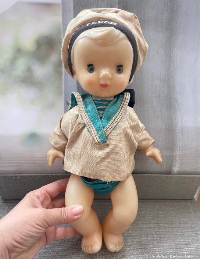 Ванечка-моряк СССР — Винтажные куклы и игрушки детства